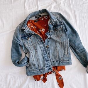 J.Crew Vintage Indigo Denim Jacket
